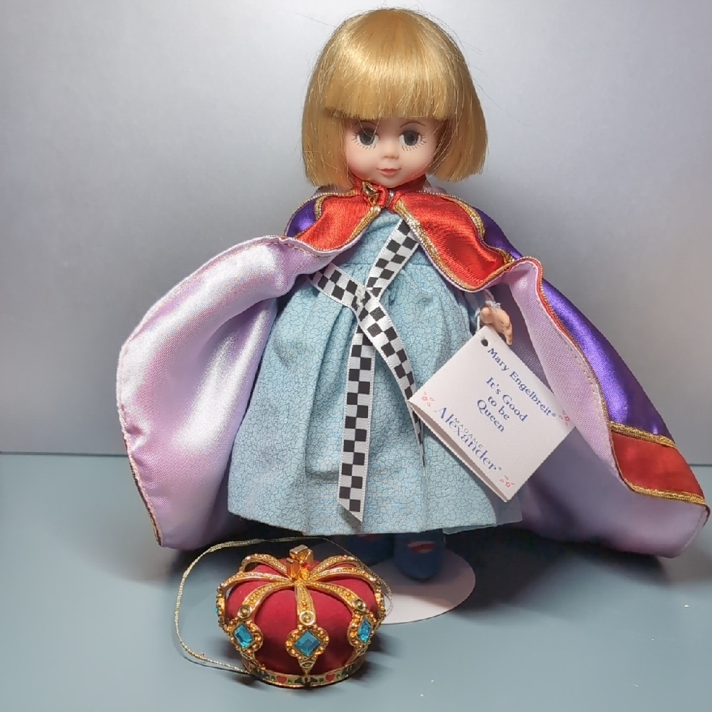 Madame Alexander 8" Doll It's Good To Be Queen Mary Engelbreit Collection 2000